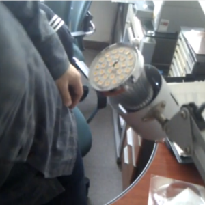 Modulating LED Beam Angle with a Fresnel Lens