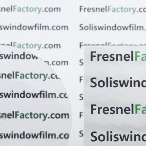 MFL90-95, Card Fresnel lens