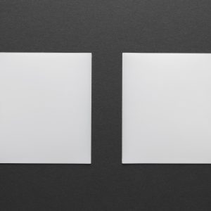 FIR00-95 sheet, non patterned cover window for PIR and thermopile sensor - Poly FIR200 - Black