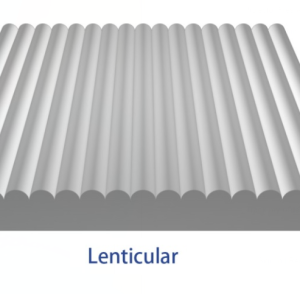 Lenticular Fresnel lens