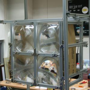 Illumination Light Source Module for Checking large glass substrates