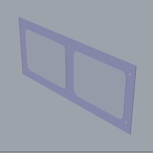 3D stereoscopic glasses used fresnel lens