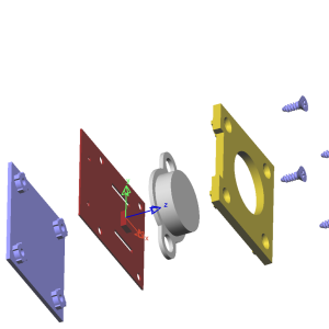 TMOS00-03 housing for TMOS sensor STHS34PF80(housing only)